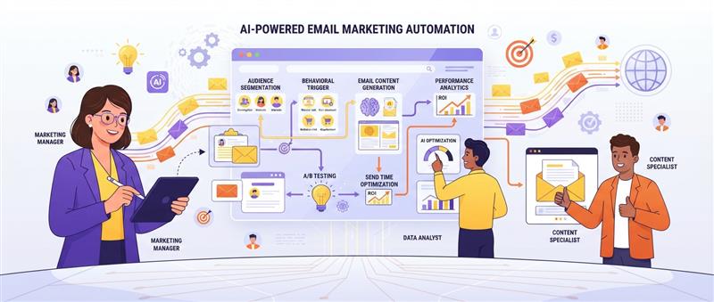 E-mail marketing com inteligência artificial: personalização em escala