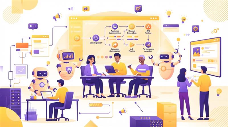 Funil de marketing e vendas com IA: como funciona na prática
