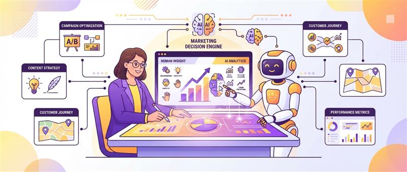IA no marketing digital: por que a decisão humana ainda faz a diferença