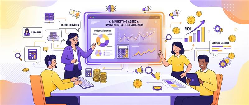 Quanto custa contratar uma agência de marketing digital com IA